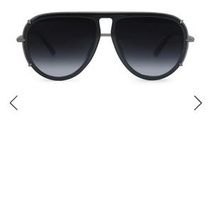 Topfoxx Ivy Luxe - Black Tangle-Free Round Aviator Sunglasses